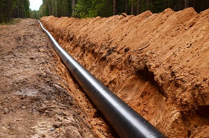 pipeline trench